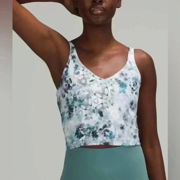 Lululemon Align Tank Kaleidofloral Floral Multi - Woman’s Size 2 - Picture 1 of 10